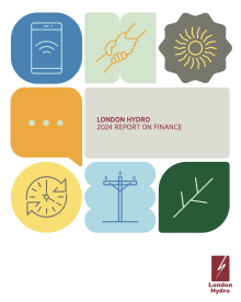 Graphic Element - Report on Finance Cover Page 